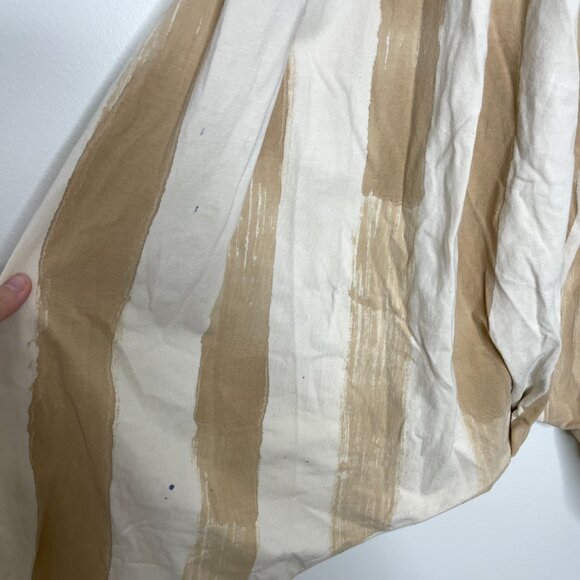 STATE Stripe Harem Drop Crotch Pants L - Picture 4 of 9